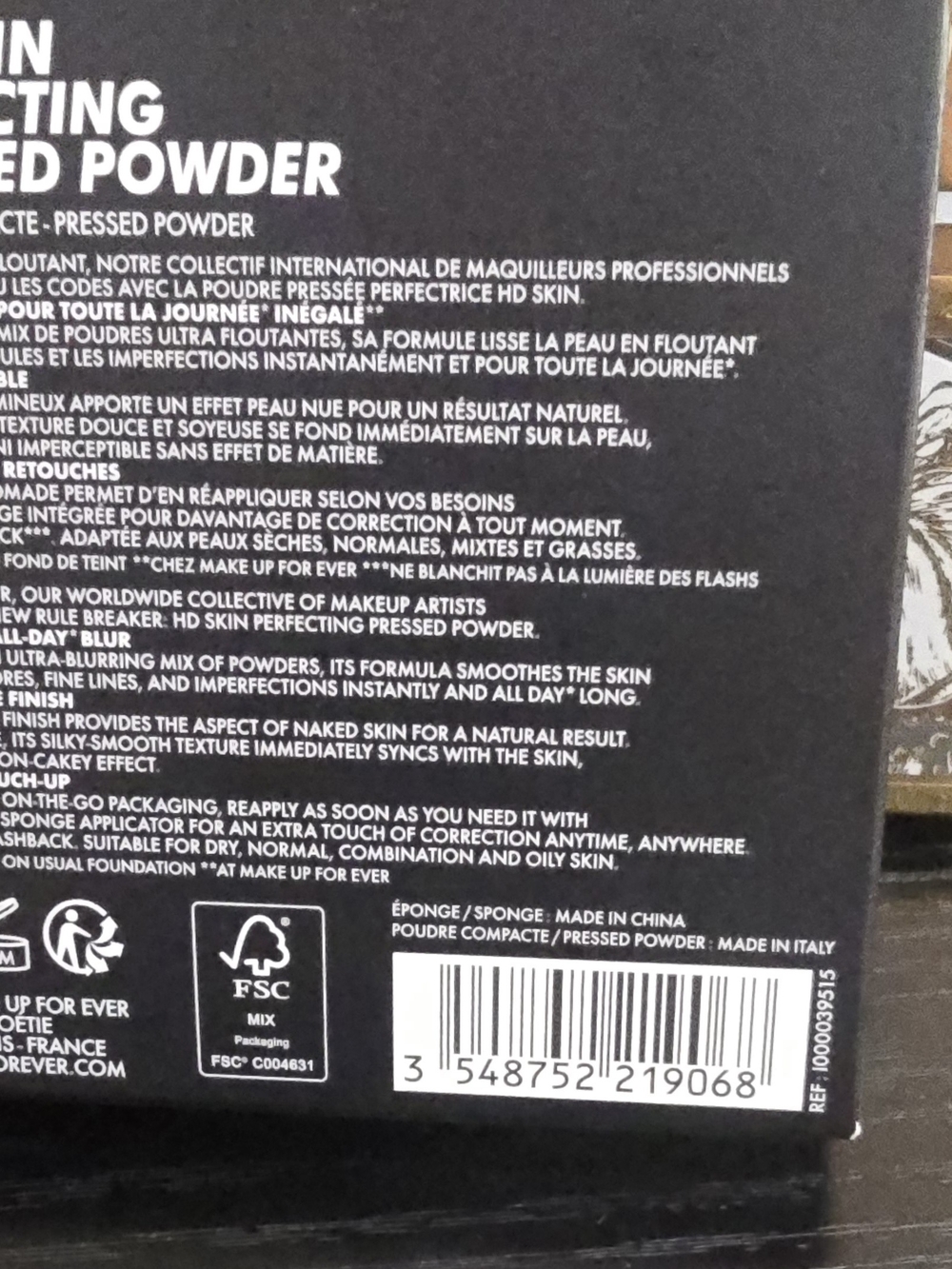 Makeup Forever HD Perfecting Pressed Powder In 1-2 Light Medium NIB - Picture 5 of 6